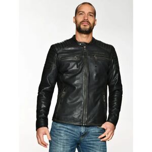 TOP GUN TG20193086 Lederjacke Herren Schwarz - Jacke TOP GUN TG20193086 Lederjacke Herren Schwarz - Jacke