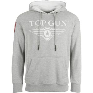 TOP GUN Hoodie TG20201043 Herren Grau - Pullover TOP GUN Hoodie TG20201043 Herren Grau - Pullover