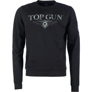 TOP GUN TG20213005 Heren Zwart Trui - Sweatshirts TOP GUN TG20213005 Heren Zwart Trui - Sweatshirts