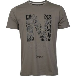 NASSAU BEACH 3XL Graues Baumwoll Casual T-Shirt - T-Shirt NASSAU BEACH 3XL Graues Baumwoll Casual T-Shirt - T-Shirt