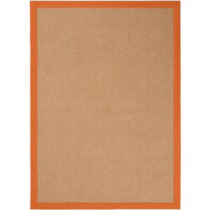 CARPETFINE Sisalteppich - Orange, Handgewebt, Rutschfest - Teppich CARPETFINE Sisalteppich - Orange, Handgewebt, Rutschfest - Teppich