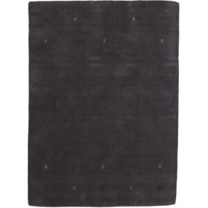 CARPETFINE Gabbeh Uni Wollteppich - Orientalisch, Handgewebt, Grau CARPETFINE Gabbeh Uni Wollteppich - Orientalisch, Handgewebt, Grau