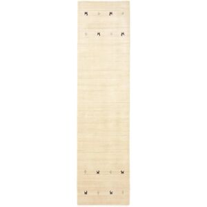 CARPETFINE Gabbeh Uni Wool Rug - 75x240cm Handwoven Nomad Style CARPETFINE Gabbeh Uni Wool Rug - 75x240cm Handwoven Nomad Style