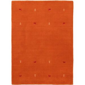 CARPETFINE Gabbeh Uni - Wollhandgewebter Teppich - 160x230cm - Orange CARPETFINE Gabbeh Uni - Wollhandgewebter Teppich - 160x230cm - Orange