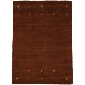 CARPETFINE Gabbeh Uni Handwoven Rug - Brown - 140x200cm CARPETFINE Gabbeh Uni Handwoven Rug - Brown - 140x200cm