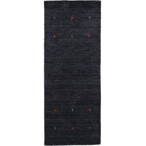 Carpetfine Gabbeh Uni Schwarzer Handgewebter Teppich - Teppich Carpetfine Gabbeh Uni Schwarzer Handgewebter Teppich - Teppich