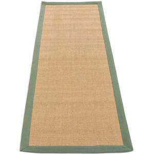 Carpetfine Sisal Green Rug - Handwoven, 80x500cm, Non-slip Carpetfine Sisal Green Rug - Handwoven, 80x500cm, Non-slip