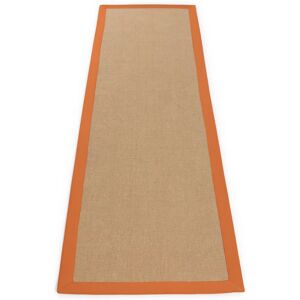 Carpetfine Sisal-Teppich - Natürlicher Look, Orange, 60x180 cm - Teppich Carpetfine Sisal-Teppich - Natürlicher Look, Orange, 60x180 cm - Teppich