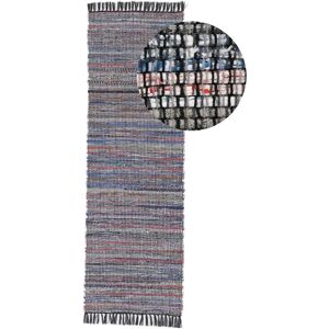 Carpetfine Kelim Chindi Recycelter Handgewebter Teppich - Teppich Carpetfine Kelim Chindi Recycelter Handgewebter Teppich - Teppich