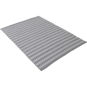 CARPETFINE Frida 203 Grauer Recycling-Teppich für drinnen & draußen - Teppich CARPETFINE Frida 203 Grauer Recycling-Teppich für drinnen & draußen - Teppich