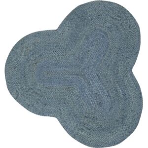 Carpetfine - Alia - Hellblau - 90x90 cm - Jute - Teppich Carpetfine - Alia - Hellblau - 90x90 cm - Jute - Teppich