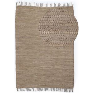 CARPETFINE Kelim Chindi uni - Recycelter Handgewebter Teppich - Innenbereich CARPETFINE Kelim Chindi uni - Recycelter Handgewebter Teppich - Innenbereich
