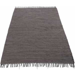CARPETFINE Kelim Chindi Uni Mauve Teppich - Teppich CARPETFINE Kelim Chindi Uni Mauve Teppich - Teppich