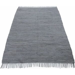CARPETFINE Kelim Chindi uni 190x290cm - Teppich CARPETFINE Kelim Chindi uni 190x290cm - Teppich