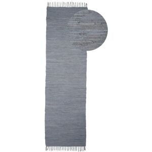 CARPETFINE Kelim Chindi uni Grau Teppich - Teppich CARPETFINE Kelim Chindi uni Grau Teppich - Teppich