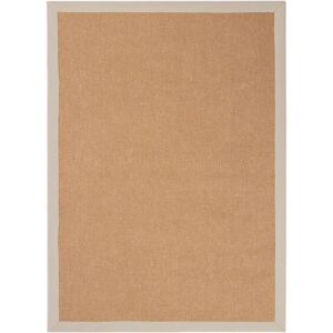 Carpetfine Sisal Taupe Natürlicher Rand - Teppich Carpetfine Sisal Taupe Natürlicher Rand - Teppich