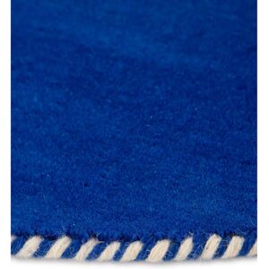 Carpetfine Lola Uni Blue Round Rug - Carpet Carpetfine Lola Uni Blue Round Rug - Carpet