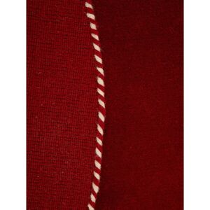 CARPETFINE Gabbeh Lola Uni Rot Round Carpet - Carpet CARPETFINE Gabbeh Lola Uni Rot Round Carpet - Carpet