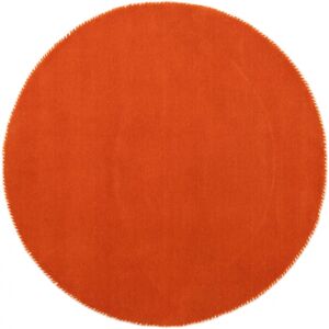 CARPETFINE Gabbeh Lola Uni Orange runder Teppich - Teppiche CARPETFINE Gabbeh Lola Uni Orange runder Teppich - Teppiche