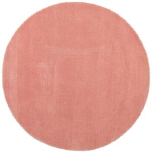 CARPETFINE Gabbeh Lola Uni Pink Round Rug - Rug CARPETFINE Gabbeh Lola Uni Pink Round Rug - Rug