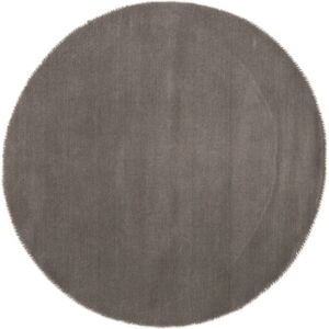 CARPETFINE - Gabbeh Lola Uni - Grau - Ø200cm - Rug CARPETFINE - Gabbeh Lola Uni - Grau - Ø200cm - Rug