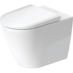 Toilette Duravit D-Neo - Sans rebord, murale, 4,5L, blanc - Publicité Toilette Duravit D-Neo - Sans rebord, murale, 4,5L, blanc - Publicité