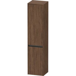 Duravit Ketho.2 Hochschrank - 2 Türen, Nussbaum Dunkel, Tip-on, Rechts Scharnier Duravit Ketho.2 Hochschrank - 2 Türen, Nussbaum Dunkel, Tip-on, Rechts Scharnier