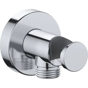 Cot de conexiune perete Duravit - Universal, Crom, Rotund, 5.5x5.5cm - Accesorii de duș Cot de conexiune perete Duravit - Universal, Crom, Rotund, 5.5x5.5cm - Accesorii de duș