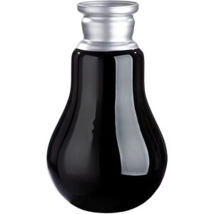 GILDE Retro Vase - 36cm Black Glass Decorative Flower Vase GILDE Retro Vase - 36cm Black Glass Decorative Flower Vase