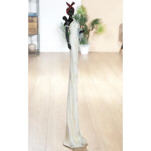 GILDE Tortuga African Figur - Beige - 104cm - Decor GILDE Tortuga African Figur - Beige - 104cm - Decor