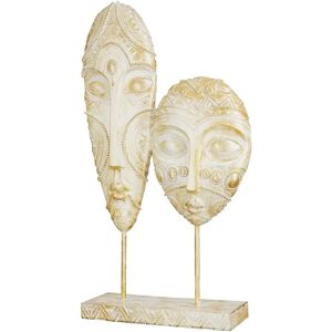 GILDE Giseh Sculpture - Gold, 18x38x7 cm - Decorative Art GILDE Giseh Sculpture - Gold, 18x38x7 cm - Decorative Art
