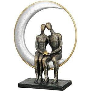 GILDE Moonlight Decor Figur - Decor Figur, Bronze, 27cm x 29cm x 9cm - Dekofigur GILDE Moonlight Decor Figur - Decor Figur, Bronze, 27cm x 29cm x 9cm - Dekofigur