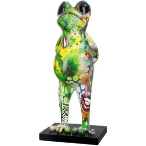 Gilde Casablanca Frog Street Art Decor Figur - Decor Type Gilde Casablanca Frog Street Art Decor Figur - Decor Type