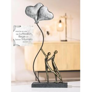 GILDE Love Balloon Bronze Figur - Decor for Any Room GILDE Love Balloon Bronze Figur - Decor for Any Room