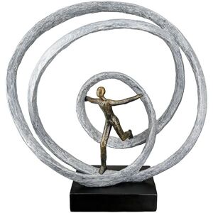 Figura 'Liberation' GILDE - Resina, Bianco, 38x35x13cm Figura 'Liberation' GILDE - Resina, Bianco, 38x35x13cm