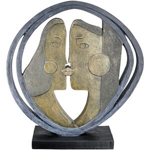 GILDE Abstrakte Skulptur - Dekofigur - 28,5x31x8cm GILDE Abstrakte Skulptur - Dekofigur - 28,5x31x8cm