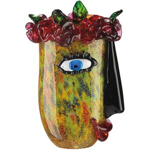 GILDE Flora Handgefertigte Bunte Glasvase - Vase GILDE Flora Handgefertigte Bunte Glasvase - Vase