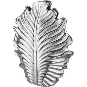 GILDE Monstera Silber Vase - Wohnaccessoire GILDE Monstera Silber Vase - Wohnaccessoire