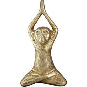 Gilde - 60176 - Animal Decor Figur - Gold Monkey Sculpture - 28.5cm Gilde - 60176 - Animal Decor Figur - Gold Monkey Sculpture - 28.5cm