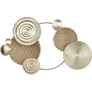 GILDE Casablanca Wall Relief - Elegant Metal Wall Art - 82x52cm GILDE Casablanca Wall Relief - Elegant Metal Wall Art - 82x52cm