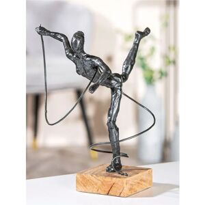 GILDE Casablanca Körperbalance Skulptur - Figur - 31x30x20 cm - Grau GILDE Casablanca Körperbalance Skulptur - Figur - 31x30x20 cm - Grau