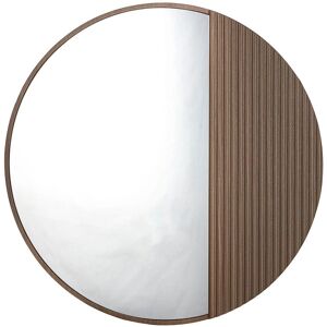 GILDE Casablanca Wandspiegel - Modern MDF Braun 70x70cm GILDE Casablanca Wandspiegel - Modern MDF Braun 70x70cm