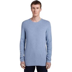 Tom Tailor Blue Structured Crewneck Sweater - Sweater Tom Tailor Blue Structured Crewneck Sweater - Sweater