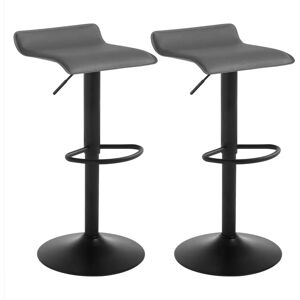 Woltu Tabourets de Bar Gris - Pivotants, Hauteur Réglable - Publicité Woltu Tabourets de Bar Gris - Pivotants, Hauteur Réglable - Publicité
