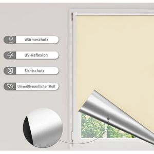 Tenda a rullo termica Beige - Protezione UV e Privacy Tenda a rullo termica Beige - Protezione UV e Privacy