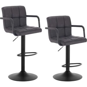WOLTU 2 x Tabourets de Bar Vintage Réglables et Pivotants en Cuir - Bar, Cuisine, Salon, Chambre - Publicité WOLTU 2 x Tabourets de Bar Vintage Réglables et Pivotants en Cuir - Bar, Cuisine, Salon, Chambre - Publicité