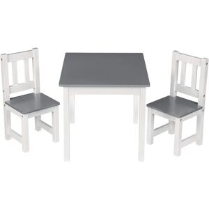 Set de Muebles para Niños Woltu - Mesa + 2 Sillas - 60x50x48cm Set de Muebles para Niños Woltu - Mesa + 2 Sillas - 60x50x48cm