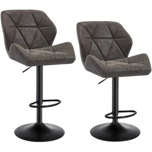 Woltu - 2X Tabouret de Bar avec Dossier Réglable en Hauteur Siège Coussins Mobilier Cuisine Salle à Manger - Publicité Woltu - 2X Tabouret de Bar avec Dossier Réglable en Hauteur Siège Coussins Mobilier Cuisine Salle à Manger - Publicité