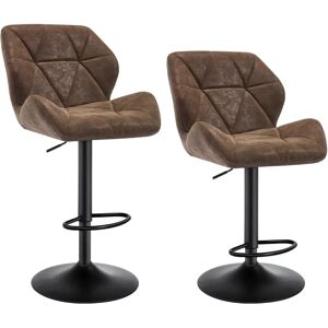 WOLTU 2X Tabouret de Bar avec Dossier Hauteur Réglable Siège Pivotant Cuisine Salle à Manger - Publicité WOLTU 2X Tabouret de Bar avec Dossier Hauteur Réglable Siège Pivotant Cuisine Salle à Manger - Publicité