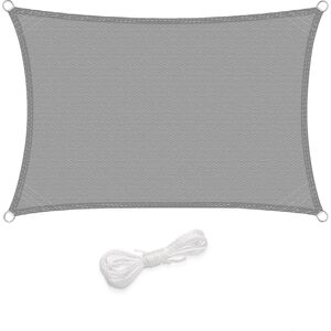 WOLTU Rede Sombrinha 4x4m Proteção UV Respirável Jardim WOLTU Rede Sombrinha 4x4m Proteção UV Respirável Jardim